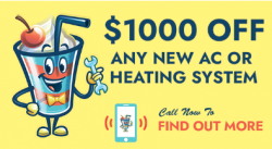 $1000 Off Any New AC or Heating System