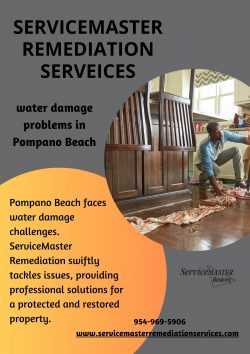 Swift Solutions for Water Damage: ServiceMaster’s Expertise in Pompano Beach