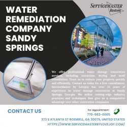 Trusted Water Remediation Company in Sandy Springs for Quick and Effective Solutions