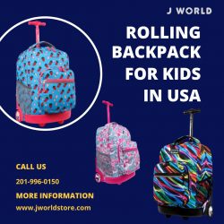 Roll into Excitement: Colorful and Practical Rolling Backpacks for Kids USA