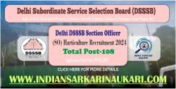 Delhi DSSSB New Recruitment 2023-24?