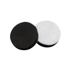 Round Disc Rubber Magnet Single-sided Adhesive