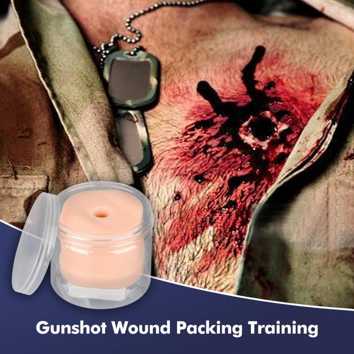 Basic Bullet Wound Task Trainer in Portable Case