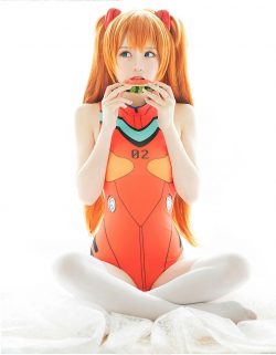 Asuka Cosplay Costume and Clothes, Asuka Cosplay Swimsuit $19.95