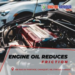 Engine Oil Reduces Friction