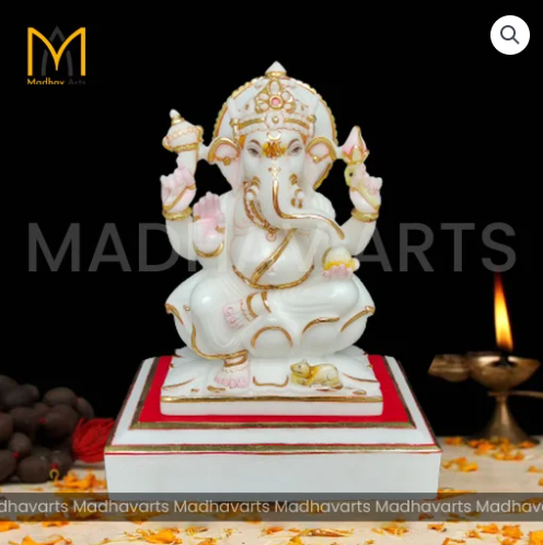 The Divine Beauty of Ganesh Ji Ki Murti