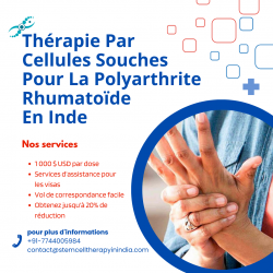 Thérapie abordable par cellules souches pour la polyarthrite rhumatoïde en Inde