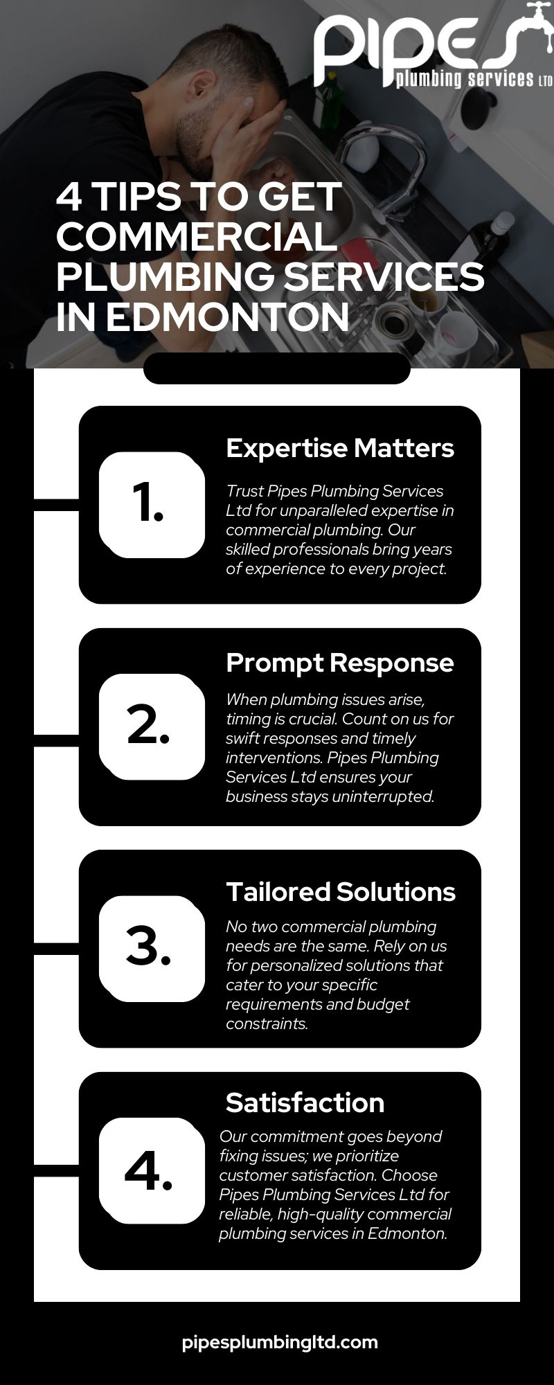Commercial Plumbing Services in Edmonton – Pipes Plumbing Services Ltd