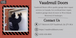 Garage Door Service L’ile Perrot