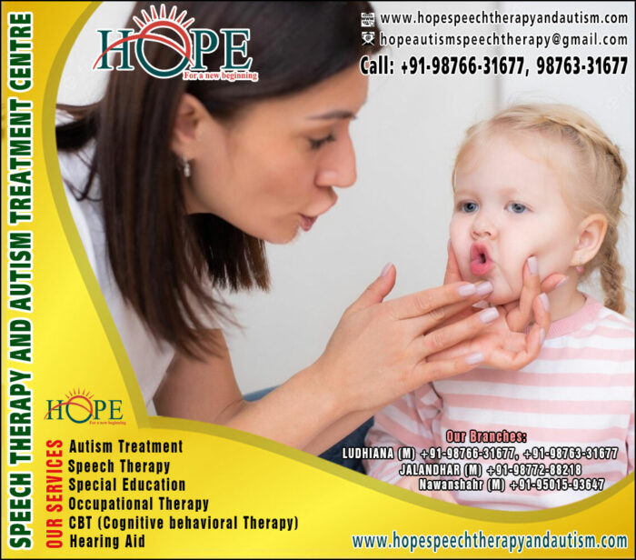 Hope Centre for Autism Treatment, Speech Therapy,