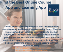 Find the Best Online Course App and Learning App