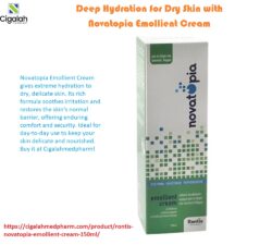 Deep Hydration for Dry Skin with Novatopia Emollient Cream