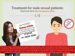 Ejaculation Disorder Treatment: Best Sexologist Doctor in Patna, Bihar | Dr. Sunil Dubey