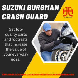 Suzuki Burgman Crash Guard – Ultimate Protection for Your Scooter