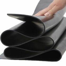 Sheets of neoprene rubber