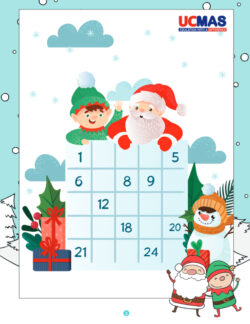 UCMAS Holiday Worksheet | Fun Learning for Kids
