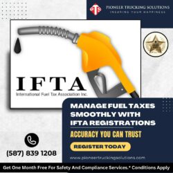 Manage Fuel Taxes Smoothly With IFTA Registrations