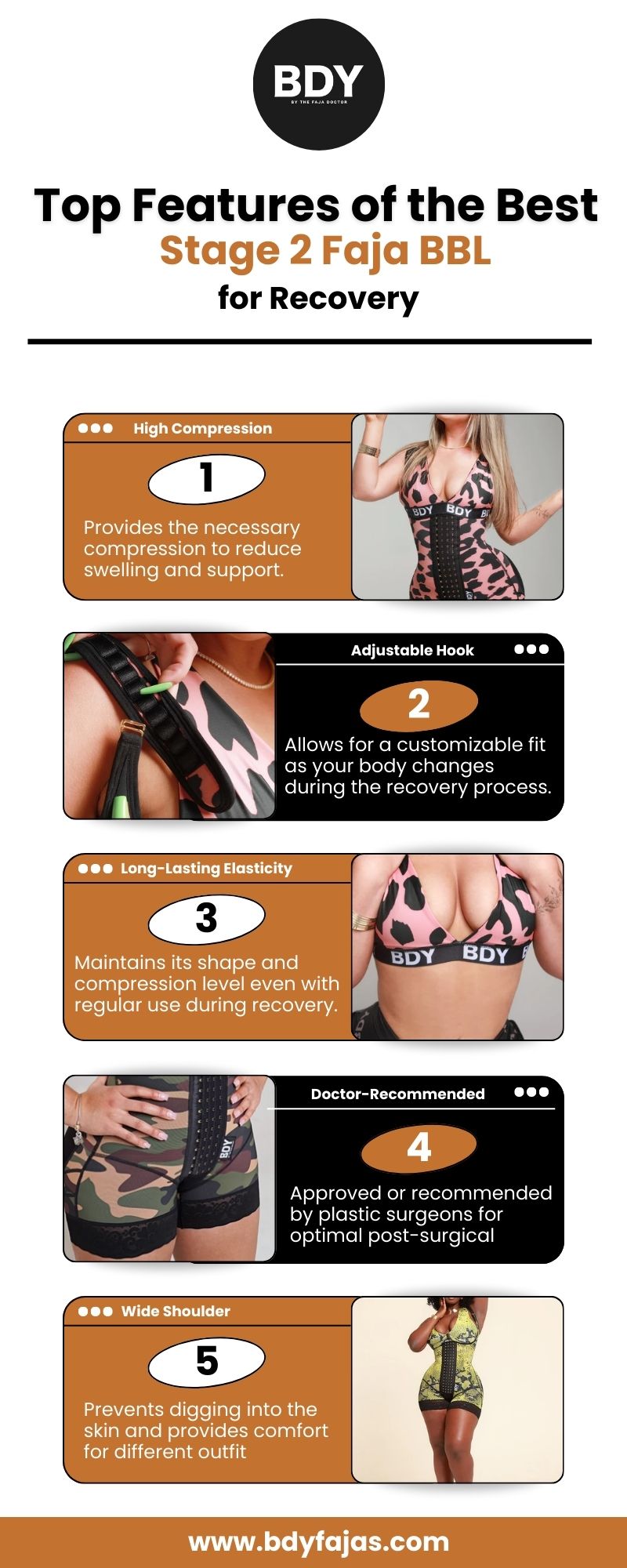 Best Stage 2 Faja BBL for Sculpted Results – Explore BDY Fajas