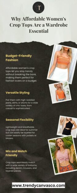 Affordable Women’s Crop Tops – Trendy Styles at Budget-Friendly Pricesd