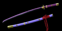 Handmade Anime Katana – One Piece Roronoa Zoro’s Enma Sword