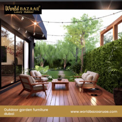 Elevate Your Outdoor Living with World Bazaar UAE’s Garden Furniture