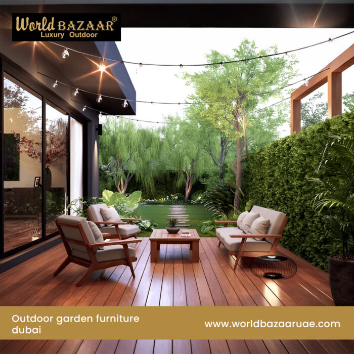 Elevate Your Outdoor Living with World Bazaar UAE’s Garden Furniture