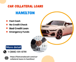 Car Collateral Loans Hamilton – Get Approved Today!