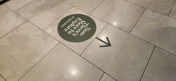Custom Floor Graphics Made by SSK Signs