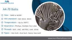Get A4-70 Bolts made in Custom Size