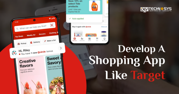 Develop A Shopping App Like Target