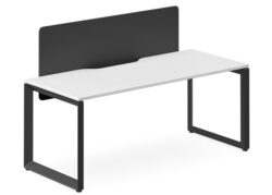 DD Forum Workstation Single Sided For 1 Person with Optic Screen