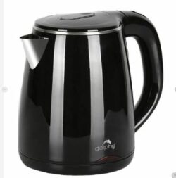 Dolphy Quick Boiling Automatic Cordless Electric Kettle 1.2L – Black 1.0 kg