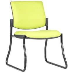 ST Maxi Sled Base Hospitality Chair – Black