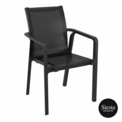 FL Pacific Hospitality Outdoor Stackable Armchair
