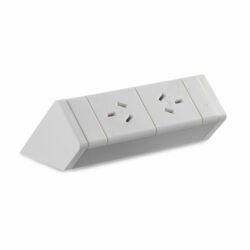 Athena Above Desk 2 GPO Power Rail
