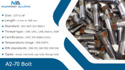 Manufacturer of A2-70 Bolt in Mumbai