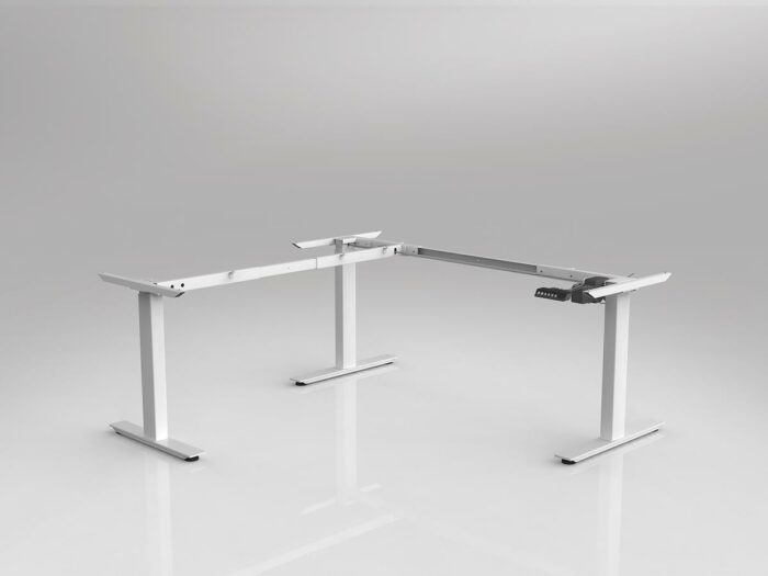 OL Agile Electric 2-Column 90° Workstation Frame