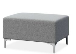DD Konnect Fabric Upholstered Ottoman