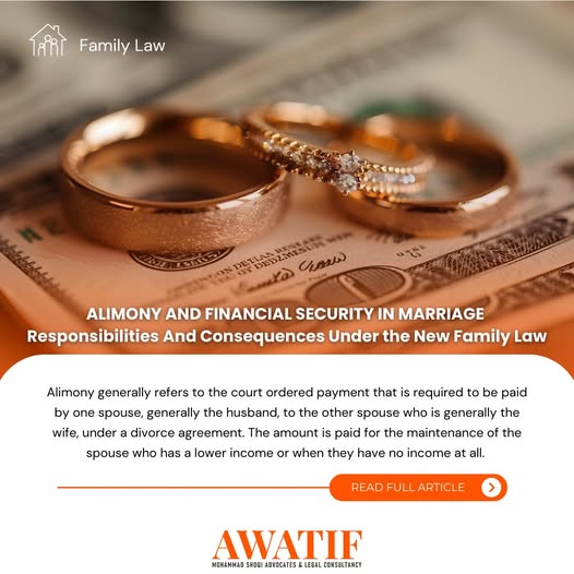 Learn More About Alimony and Financial Security in Marriage