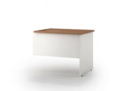 GP Office Open Desk Return – Virginia Walnut