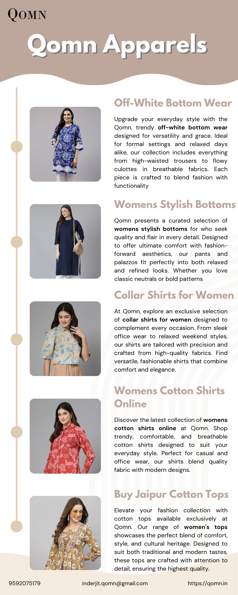 Explore the Latest Collection of Womens Cotton Shirts Online Today