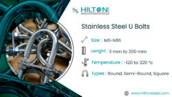 ISO Certified Stainless Steel U Bolts