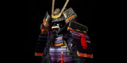 Oda Clan Spirit: Handmade Black & Purple Samurai Armor Set
