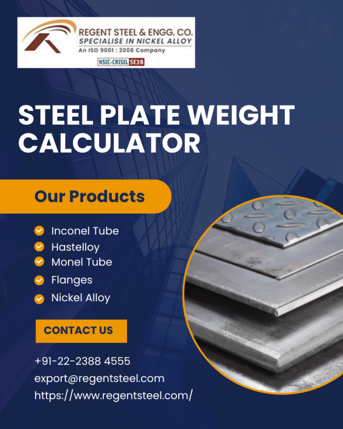 Steel Plate Weight Calculator | Regentsteel