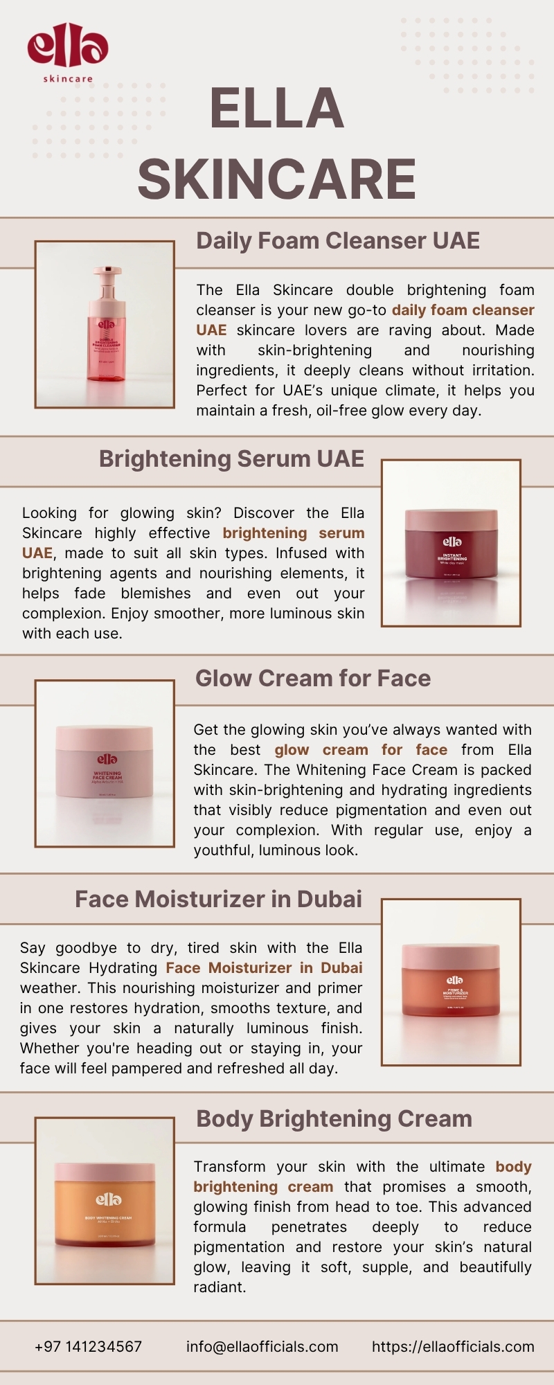 Best Quality Daily Foam Cleanser UAE That Removes Dirt and Oil Gently