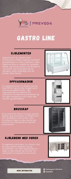 Kjølebenk med Dører – Praktisk Oppbevaring og Arbeidsflate
