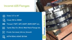 Check Inconel 625 Pipe Flange Price in India