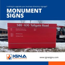Durable and Eye-Catching Monument Signs for Chicago Businesses