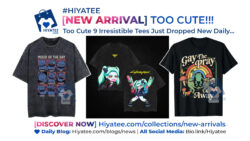 😜 Too Cute 9 Irresistible Tees Just Dropped – New Daily Trend from Hiyatee!!!