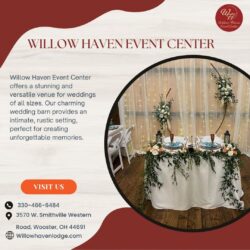 Willow Haven Event Center – Your Ideal Small Reception Venue